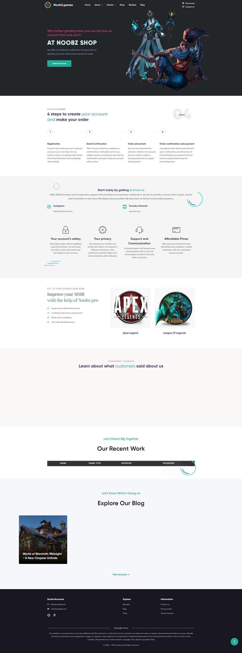 Noobs.Games – Level Up Without Limits